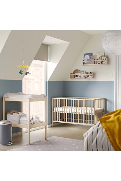 IKEA AKDENİZ SNIGLAR kayın AĞACI 60x120 cm BEBEK KARYOLASI