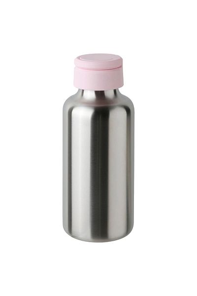 IKEA ENKELSPÅRIG stainless steel-pink 0.5 lt water bottle