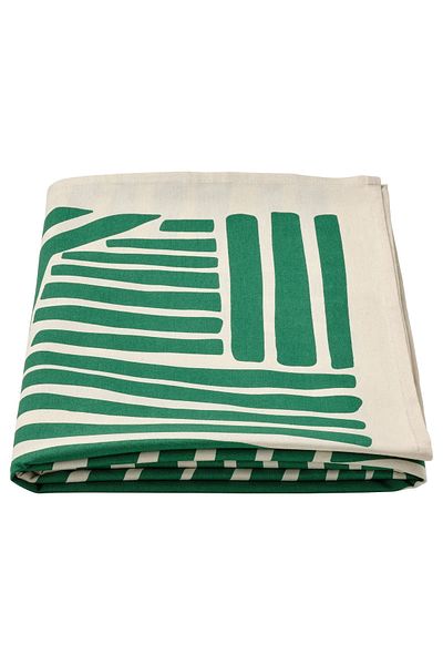 IKEA NÄBBFISK 145x240 см Тъмнозелена покривка за маса
