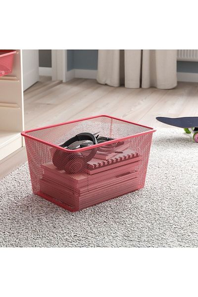 IKEA Trofast Storage Box, Light Red, 42x30x23 Cm