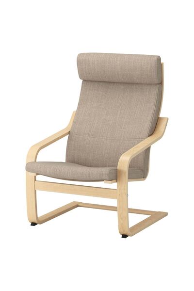 IKEA وسادة، كرسي هزاز، العرض: 68 سم العمق: 82 سم الارتفاع: 100 سم