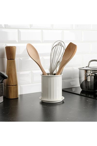 IKEA Μεταλλικός πάγκος Ikea Beige 13 cm - Ύψος πάνω μέρος με κουτάλια