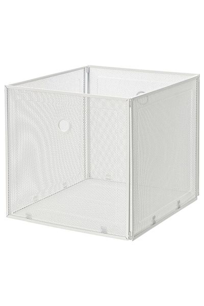 IKEA DRÖNJÖNS storage box, white, 33x37x33 cm