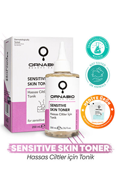 ornabio organik natural biyolojik Kuru, Yağlı Ve Hassas Ciltler İçin Tonik 20...