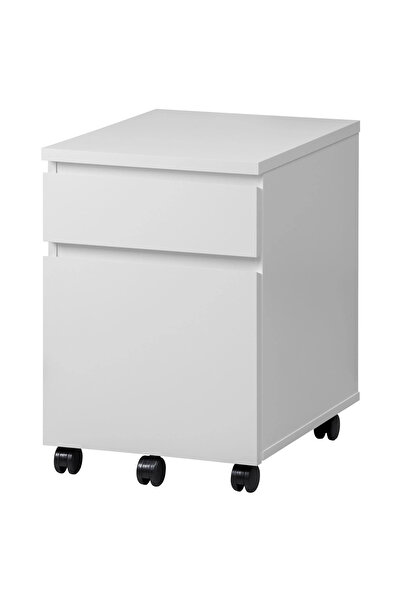 IKEA beyaz 42x59 cm tekerlekli keson AKDENİZSHOP