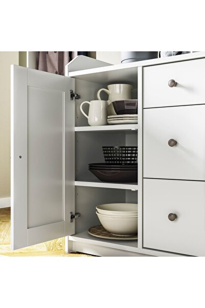 IKEA dolap, beyaz, 140x84 cm