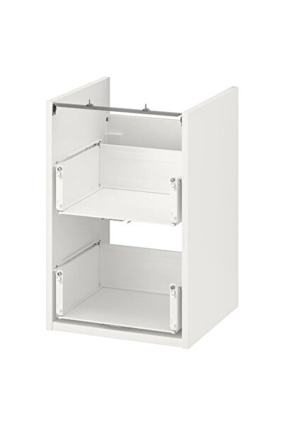 IKEA Enhet, Lavabo Alt Dolabı Iskeleti, 40x40x60 Cm, Beyaz