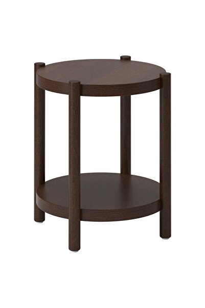 IKEA Yan Sehpa, Yükseklik: 56 cm  Çap: 50 cm