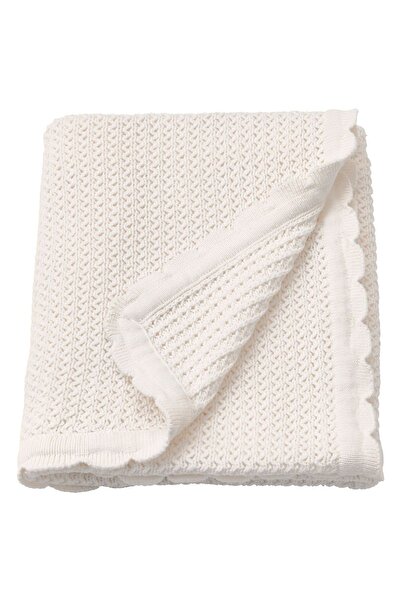 IKEA Nemostore Gulsparv Bebek battaniyesi beyaz 70x90