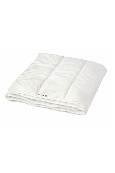 IKEA single comforter, white, 150x200 cm, light warm