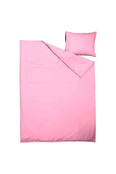 IKEA Set cuvertură de pilota unică roz deschis - 150x200/50x60 cm