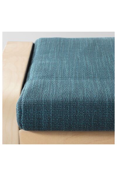 IKEA Dekoratif Poang Ayak Uzatma Taburesi Masif Ahşap Iskeletli