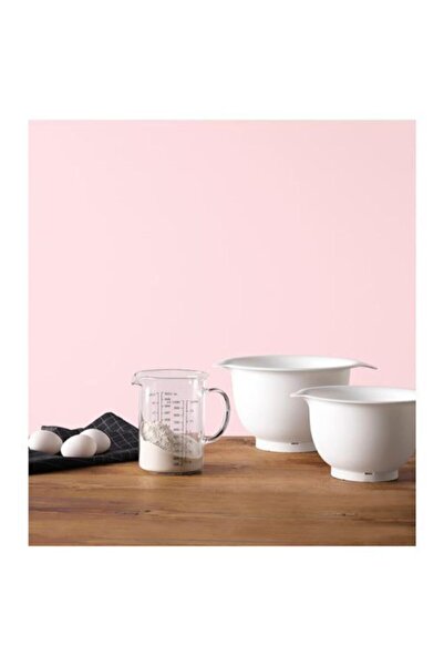 IKEA White 2 Piece Kitchen Mixing Bowl