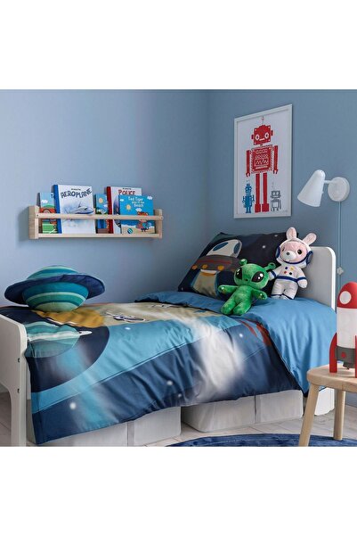 IKEA 1 AFTONSPARV multicolor 150x200/50x60 cm children's bedding set 150 x 200 Hypoallergenic Without Sheets Ge