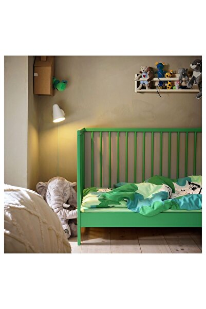 IKEA bebek karyolası, yeşil, 60x120 cm