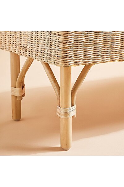 IKEA bank, rattan, 120 cm