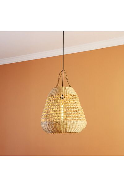 Mylamp 51X51 cm Natural Rattan Reflection Lamp
