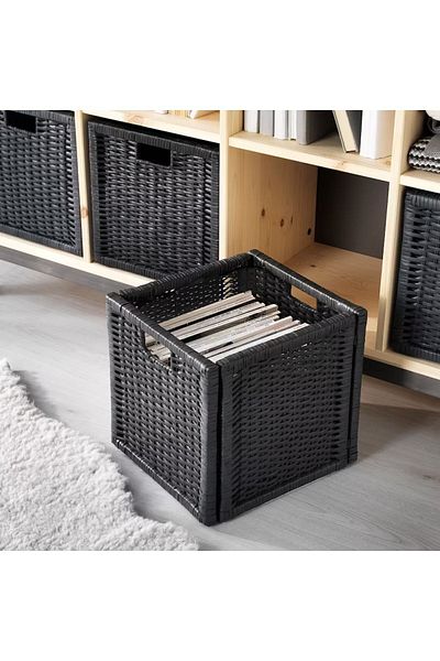 IKEA Branas Box Basket Dark Gray 32x34x32 Cm