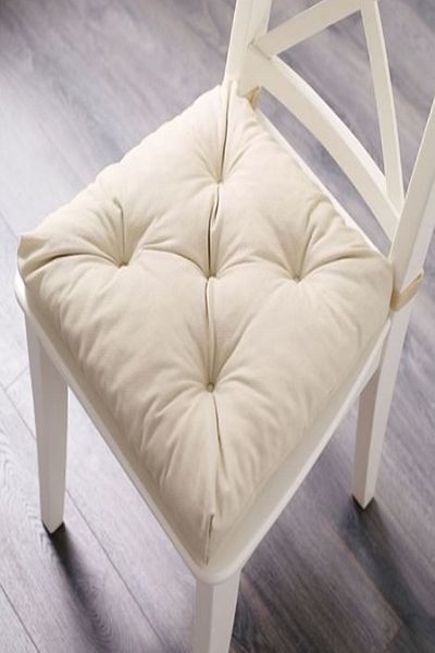 IKEA Chair Cushion, 40/35x38x7cm