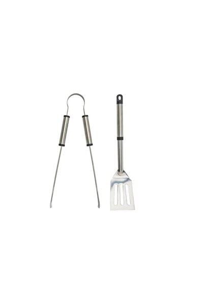 IKEA GRILLTIDER Barbekü Gereçleri Seti, Paslanmaz Çelik, 2 parça
