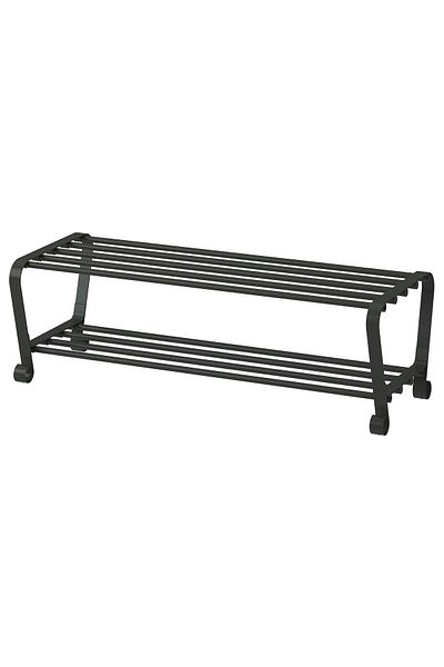 IKEA Ατσάλινη σχάρα παπουτσιών, Λευκό, Πλάτος: 90 cm Βάθος: 34 cm Ύψος: 28 cm