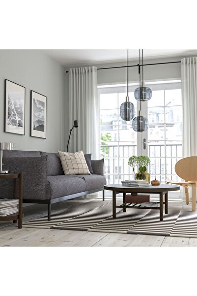 IKEA Yan Sehpa, Yükseklik: 56 cm  Çap: 50 cm