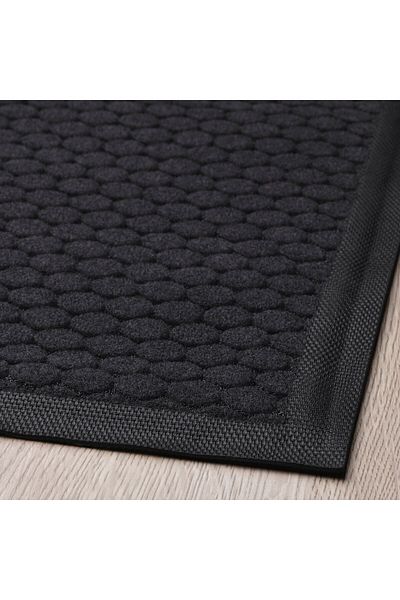 IKEA mat, dark gray, 60x90 cm