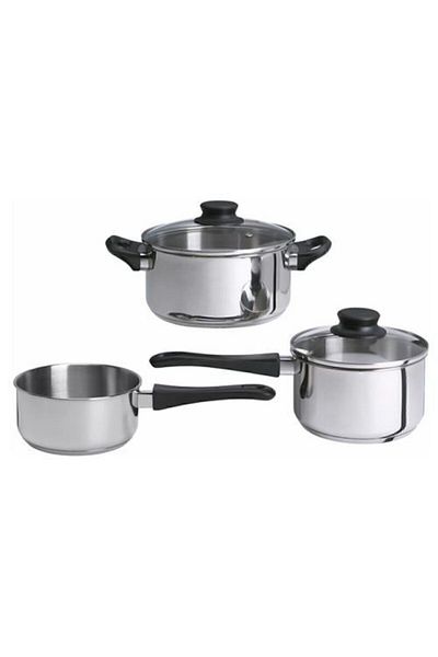 IKEA Cookware Set 3-Piece Steel Pot