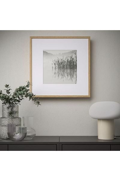 IKEA Wooden Frame, Oak Look, 50X50 cm