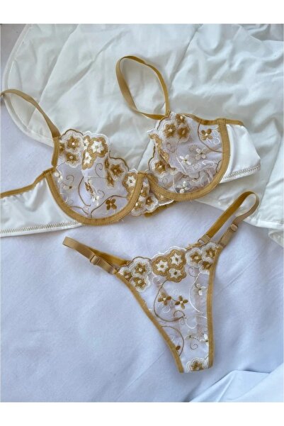 NARIYA Kadın Fantezi Seksi Takım Erotik Dantelli Gece Kıyafeti Özel Kostüm  İ...