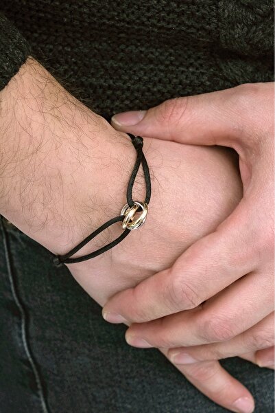 aytekgold Aşk Bağı İpli Bileklik (14 Ayar)