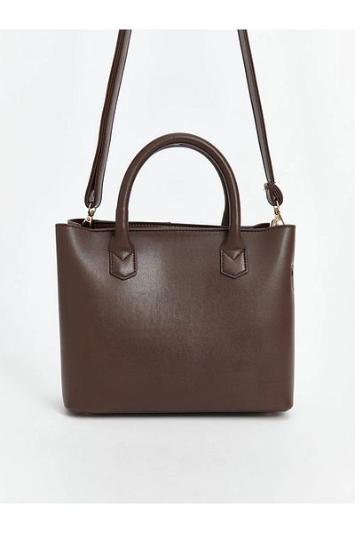 LC Waikiki Lcw Accessories Brown Leather Look Women's Shoulder Bag