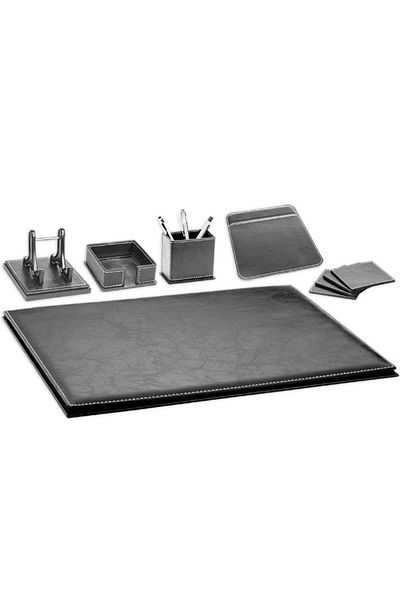 Copyder Economical Desk Set Pen Holder Paper Holder Cube Note Holder Mouse Pad Coasters 6 Pieces
