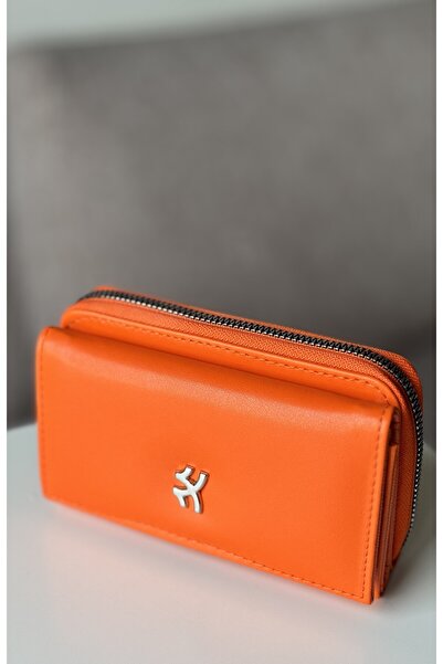 Bagzone Portofel GP GUES POLO ORANGE PORTOfel MULTI DIVIZIUNI FEMEI