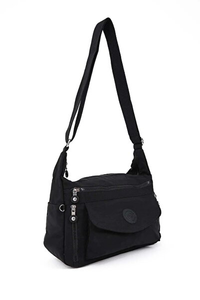 Just Polo EU Women's Water Resistant Fabric 5 Compartment Cross Strap Travel ...