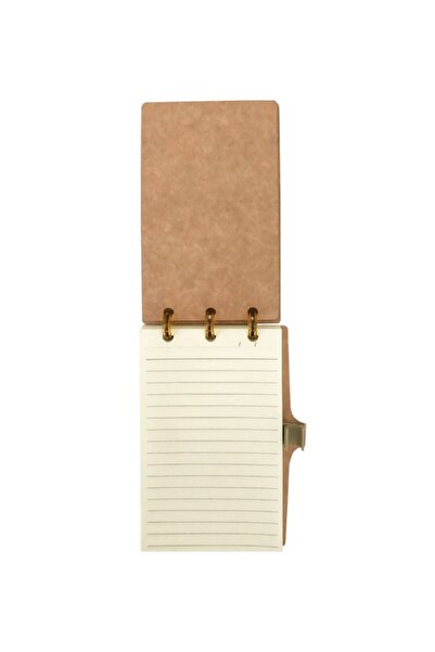 Copyder Spiralli Defter 10x14,5 cm 75gr. 60 Yaprak  Kalem Tutucu   Geri Dönüşüm Kağıt  Yapışkanlı Notluk