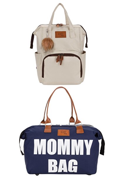 Lui Baby Anne Bebek Bakım Sırt Çantası Termal Biberonluk Ve Mommy Bag Anne Be...