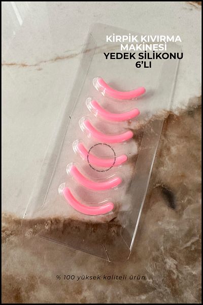 Nera Classy 6Pcs New Eyelash Curling Machine Replacement Silicone
