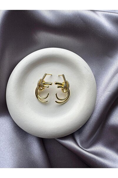 stainless steell Zircon Stone Earrings