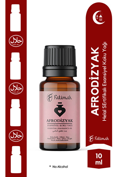 FATİMAH Afrodizyak Esansiyel Koku Yağı Buhurdanlık Yağı Uçucu Yağ Difüzör Yağ...