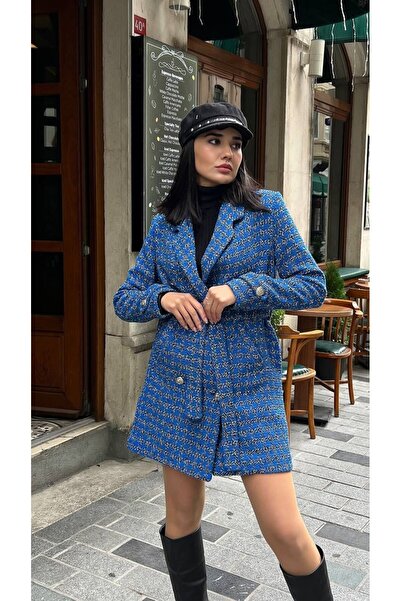 TANISA Clara Uzun Ceket Tns-4176