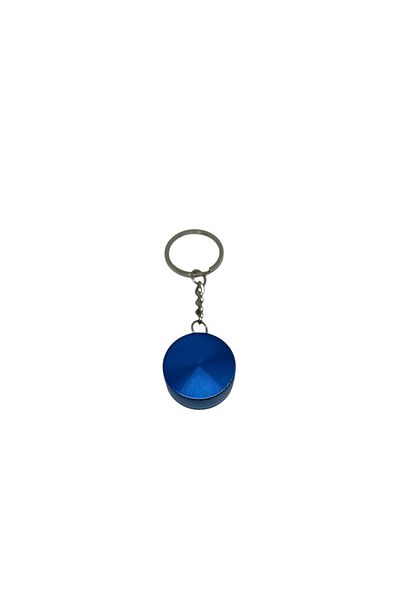 GoldEagle 25mm Metal Magnet Tobacco Spice Grinder - 1 Piece Keychain Shaped Grinder
