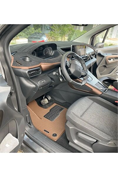 BBS AKSESUAR Peugeot Rifter 2019-2024 Uyumlu Hücreli Premium Eva Paspas Seti ...