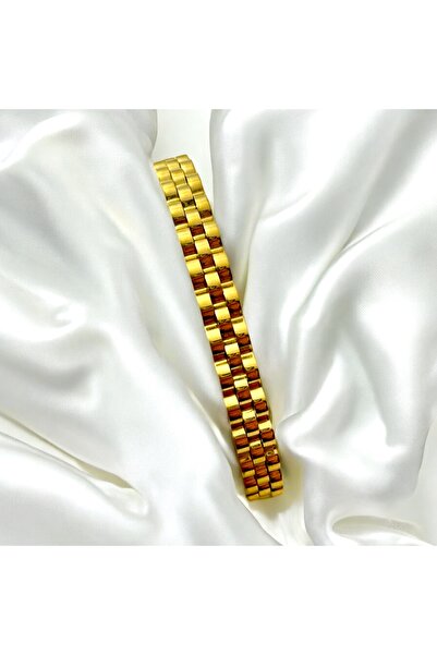 MODA مشبك ذهبي اللون من الفولاذ