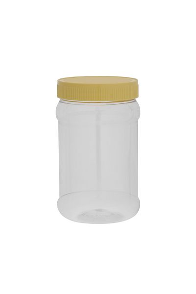 ROYALFORD Round Air-Tight PET Jar, 500ml Plastic Container, RF11095