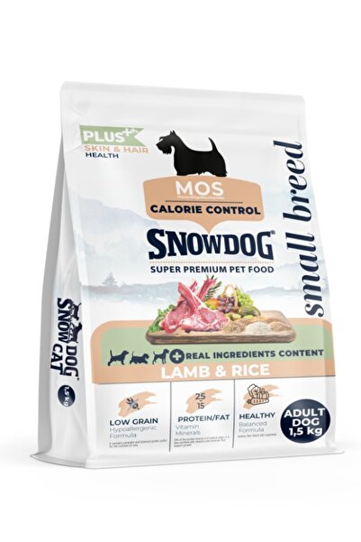 Snow Dog Plus Düşük Tahıllı Mini Yetişkin Kuzu Etli Köpek Maması 1,5 Kg