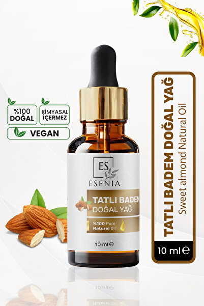 ES ESENIA زيت اللوز الحلو 100% نقي وطبيعي، زيت عطري عشبي، زيت اللوز الحلو الأ...