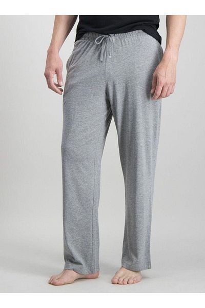 THE WHITE Men's Gray Straight Leg Plus Size Sweatpants