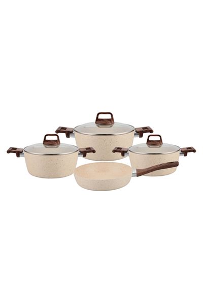 Parfait 7-Piece Natural Force Non-Stick Coating Cookware Set KP-07V