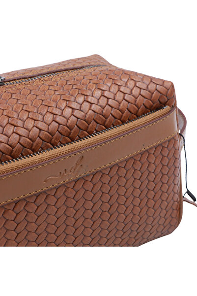 Uderra Leather Uderra Men's Genuine Leather Camel Handbag - S2Et0209